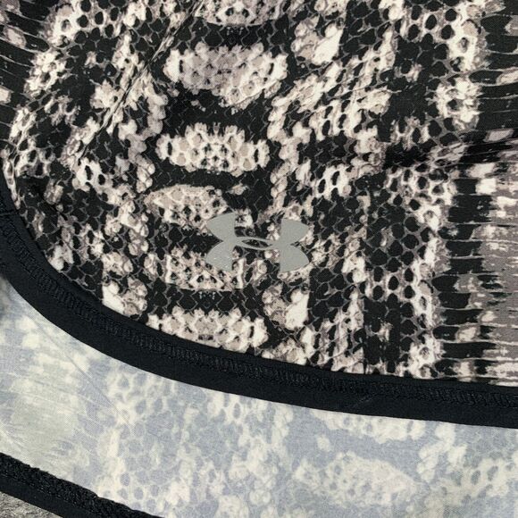 Under Armour Short Women S Small Pink Black Perfect Pace Running HeatGear Fitted - Picture 8 of 12